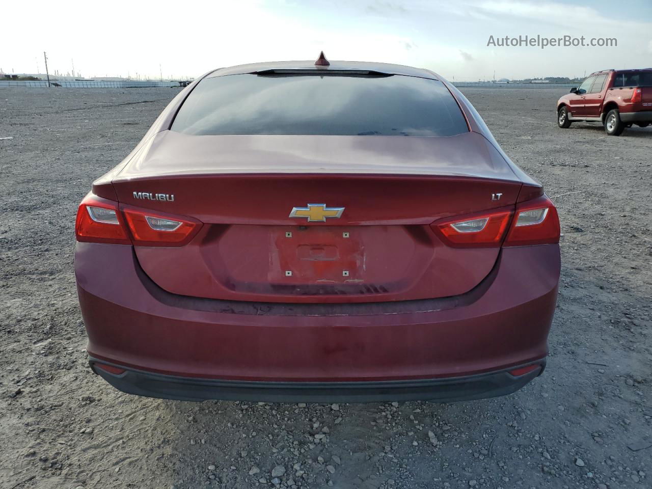 2018 Chevrolet Malibu Lt Бордовый vin: 1G1ZD5ST1JF238205