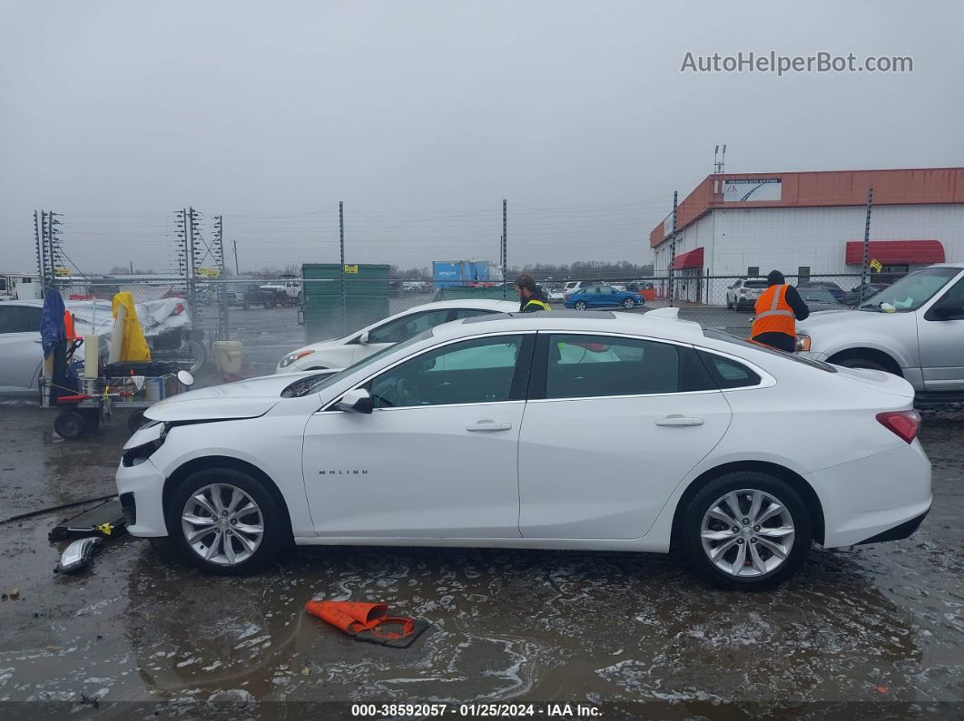 2019 Chevrolet Malibu Lt Белый vin: 1G1ZD5ST1KF143595