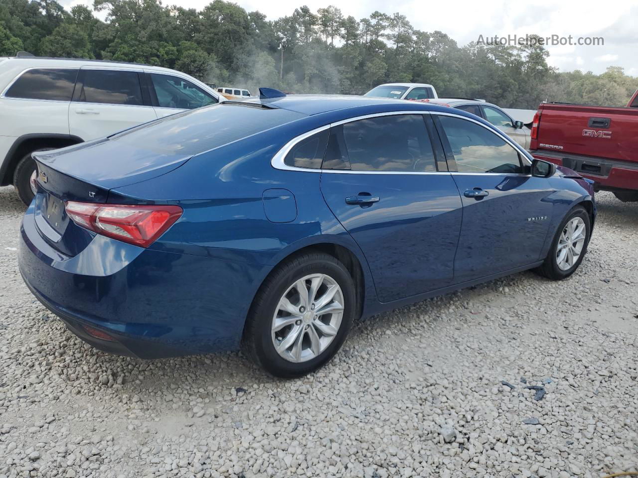 2019 Chevrolet Malibu Lt Blue vin: 1G1ZD5ST1KF165256