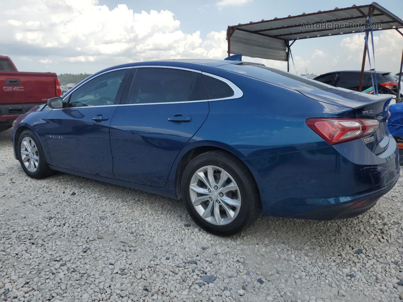 2019 Chevrolet Malibu Lt Blue vin: 1G1ZD5ST1KF165256