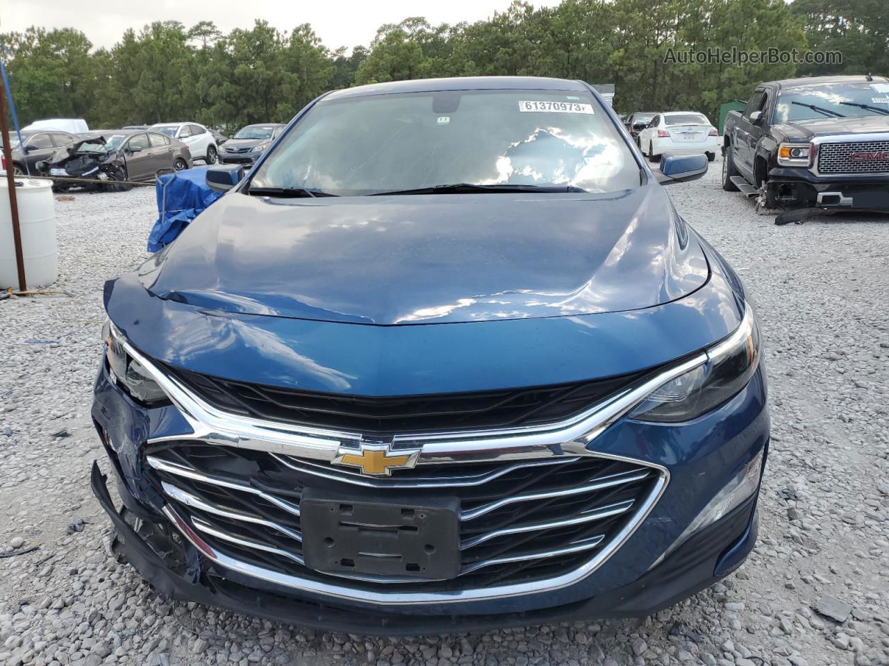 2019 Chevrolet Malibu Lt Blue vin: 1G1ZD5ST1KF165256