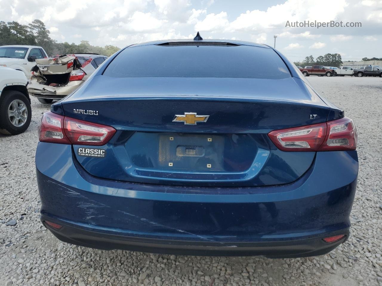 2019 Chevrolet Malibu Lt Blue vin: 1G1ZD5ST1KF165256