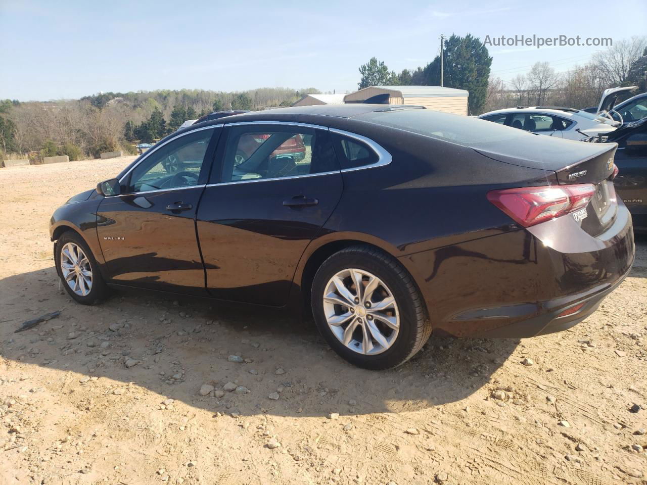 2021 Chevrolet Malibu Lt Maroon vin: 1G1ZD5ST1MF004151