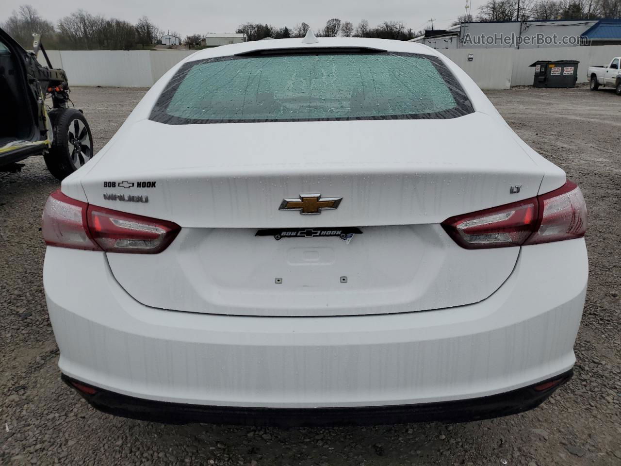 2021 Chevrolet Malibu Lt White vin: 1G1ZD5ST1MF016364