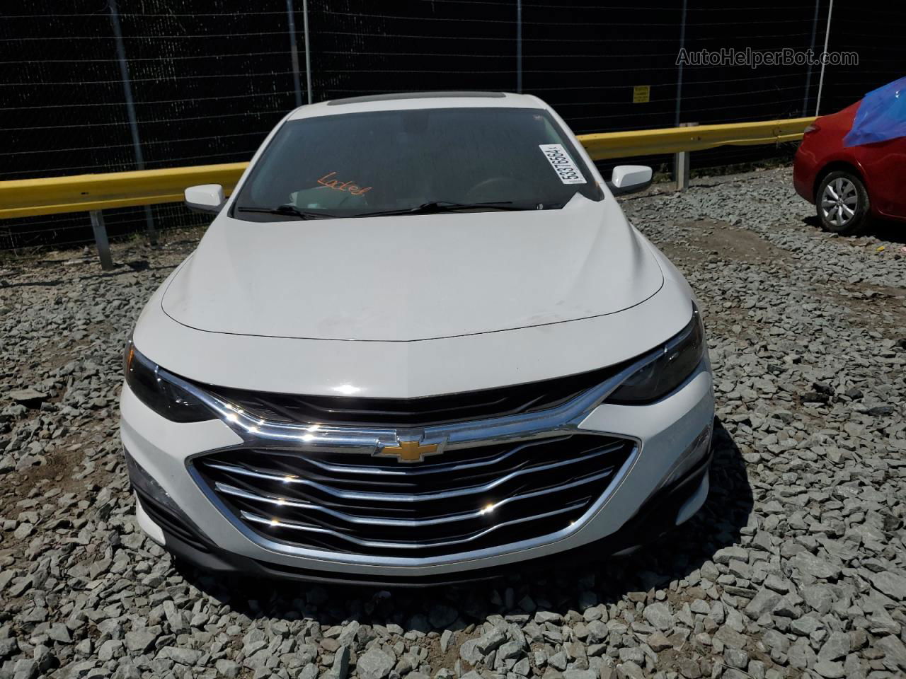 2021 Chevrolet Malibu Lt White vin: 1G1ZD5ST1MF018910