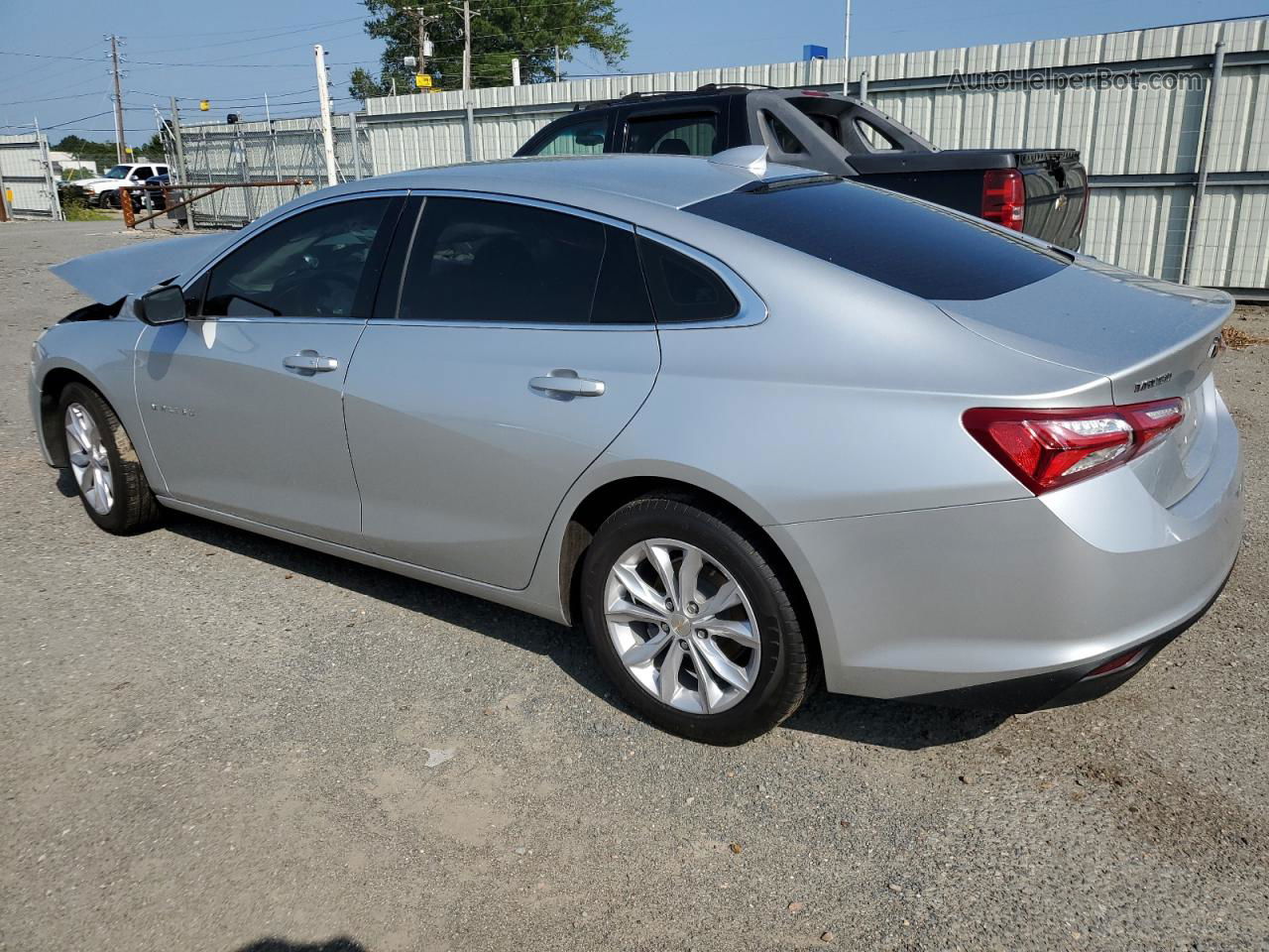 2021 Chevrolet Malibu Lt Silver vin: 1G1ZD5ST1MF028160