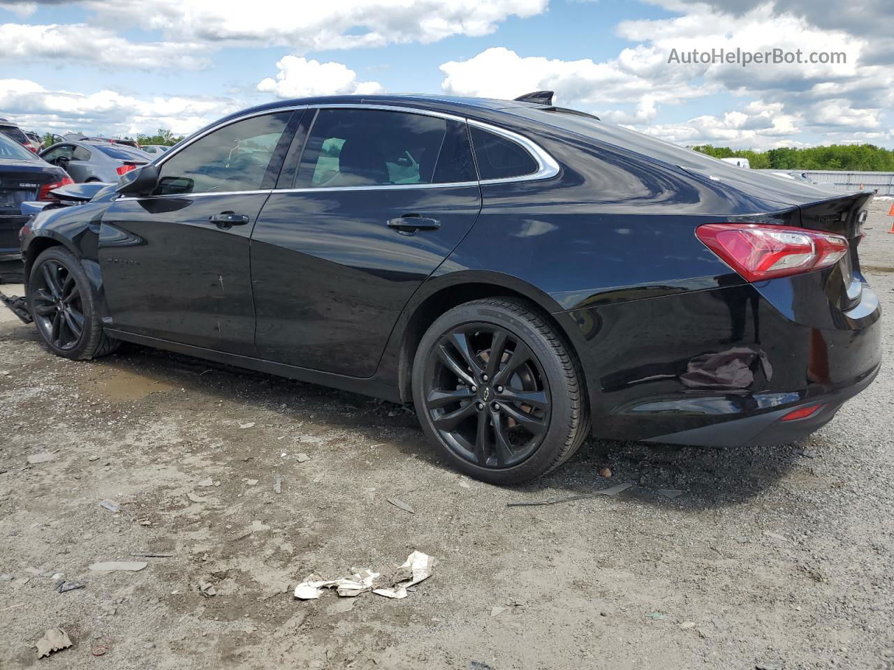 2021 Chevrolet Malibu Lt Black vin: 1G1ZD5ST1MF059277