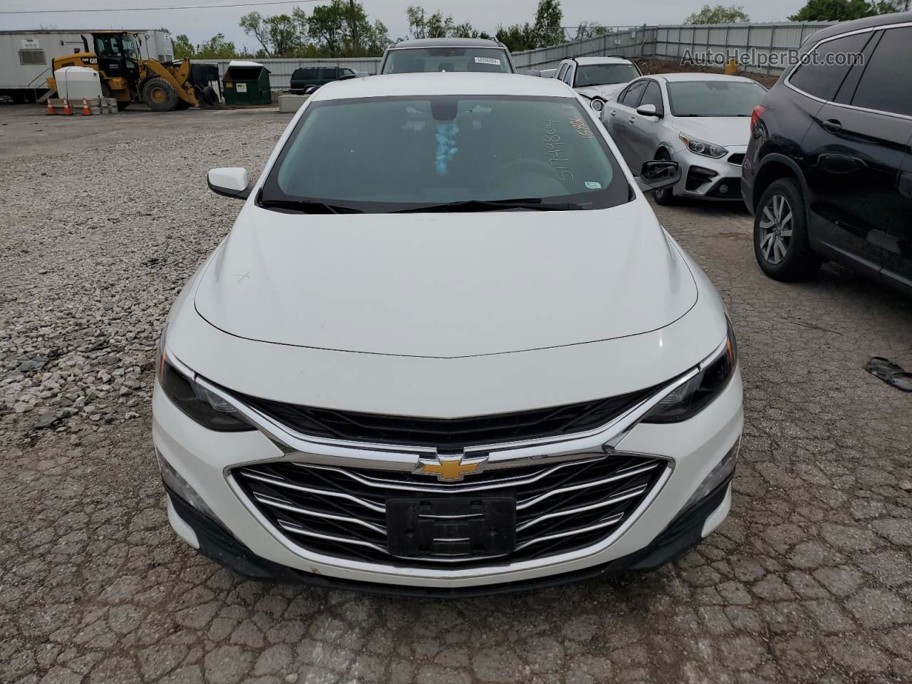 2021 Chevrolet Malibu Lt Белый vin: 1G1ZD5ST1MF065144