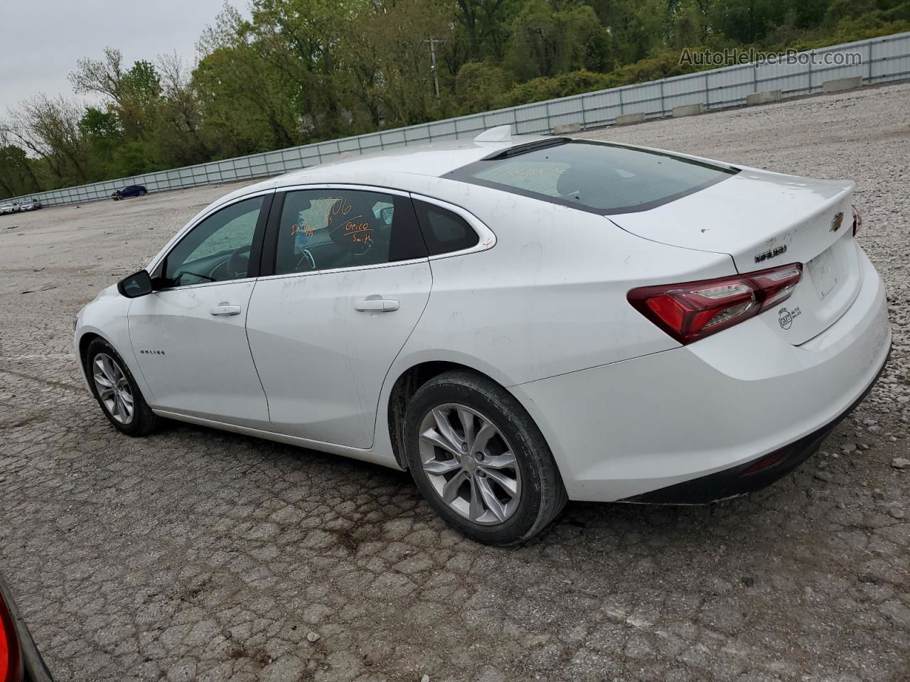 2021 Chevrolet Malibu Lt Белый vin: 1G1ZD5ST1MF065144