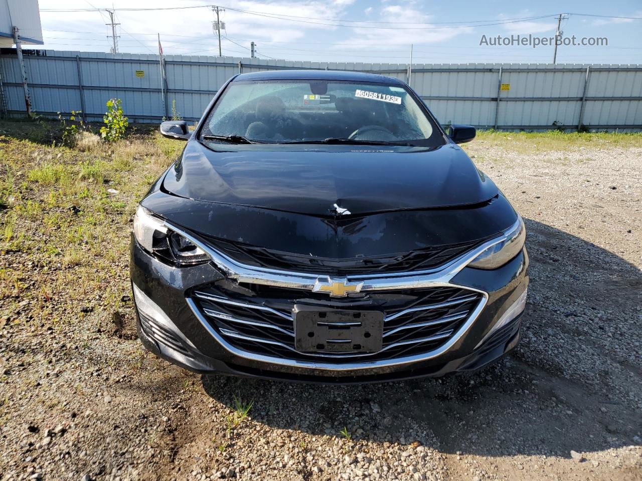 2021 Chevrolet Malibu Lt Черный vin: 1G1ZD5ST1MF069503