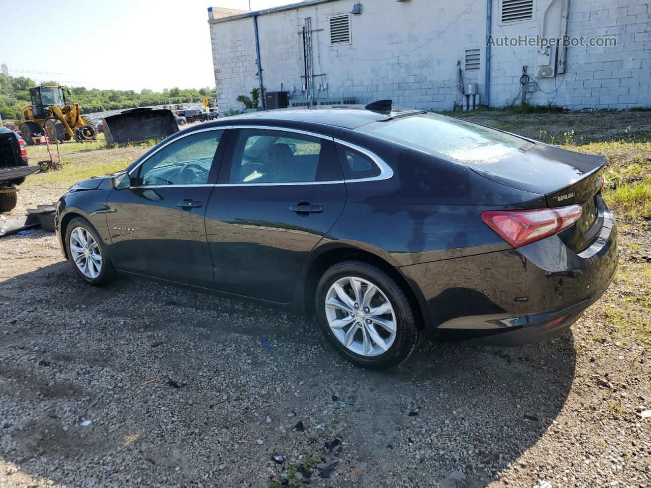 2021 Chevrolet Malibu Lt Черный vin: 1G1ZD5ST1MF069503