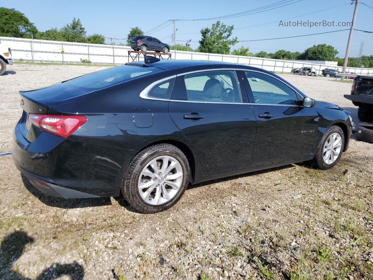 2021 Chevrolet Malibu Lt Black vin: 1G1ZD5ST1MF069503