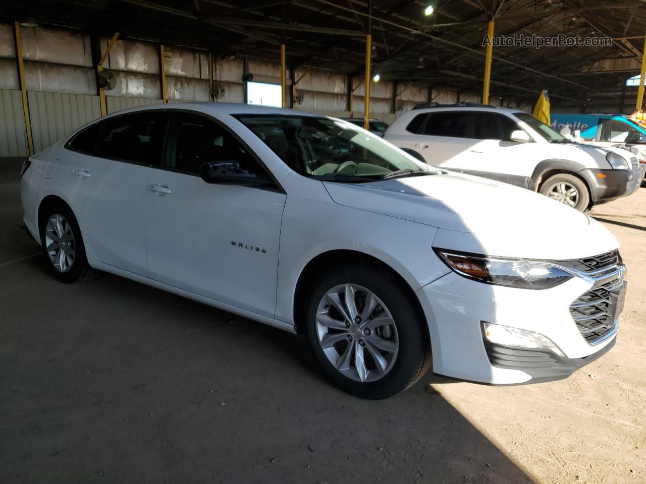 2021 Chevrolet Malibu Lt White vin: 1G1ZD5ST1MF069985