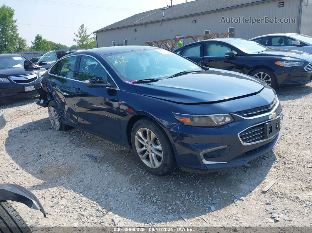 2018 Chevrolet Malibu Lt Blue vin: 1G1ZD5ST2JF162736