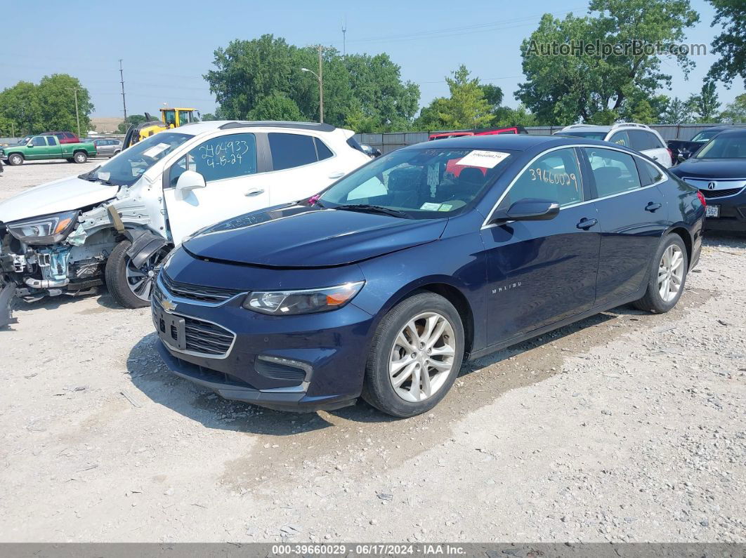 2018 Chevrolet Malibu Lt Blue vin: 1G1ZD5ST2JF162736