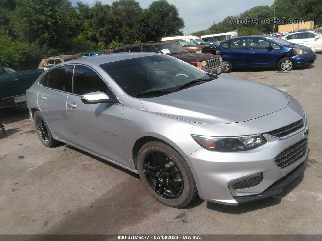 2018 Chevrolet Malibu Lt Silver vin: 1G1ZD5ST2JF192187