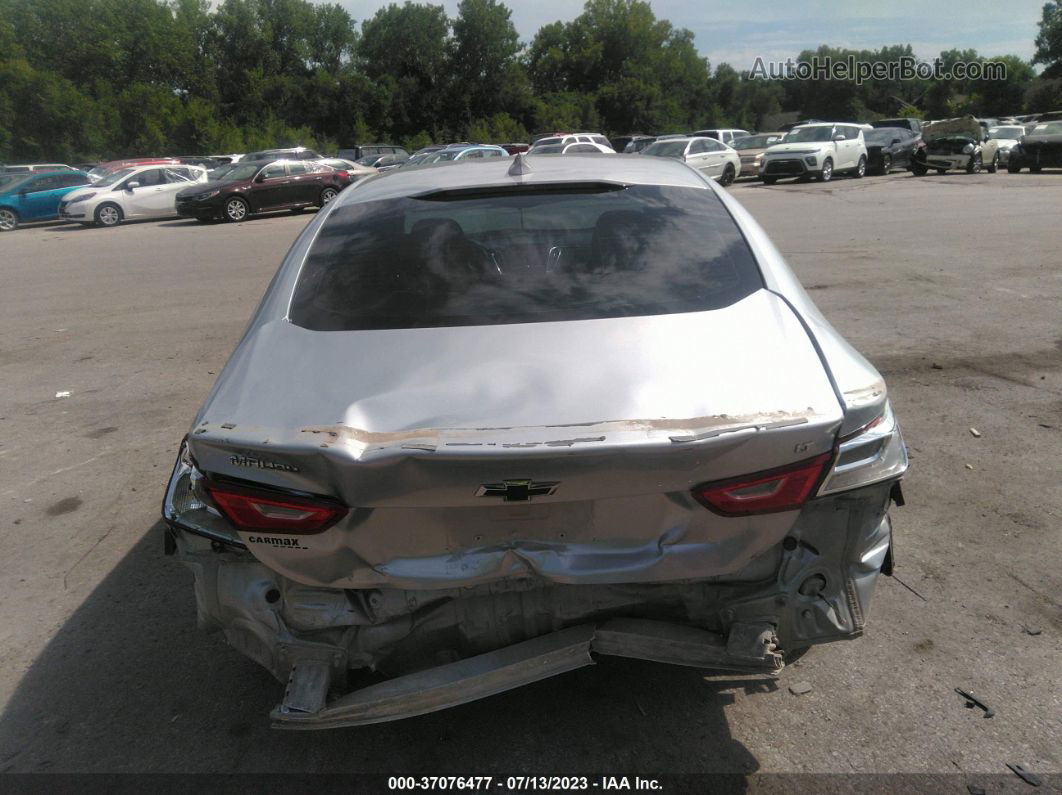 2018 Chevrolet Malibu Lt Silver vin: 1G1ZD5ST2JF192187