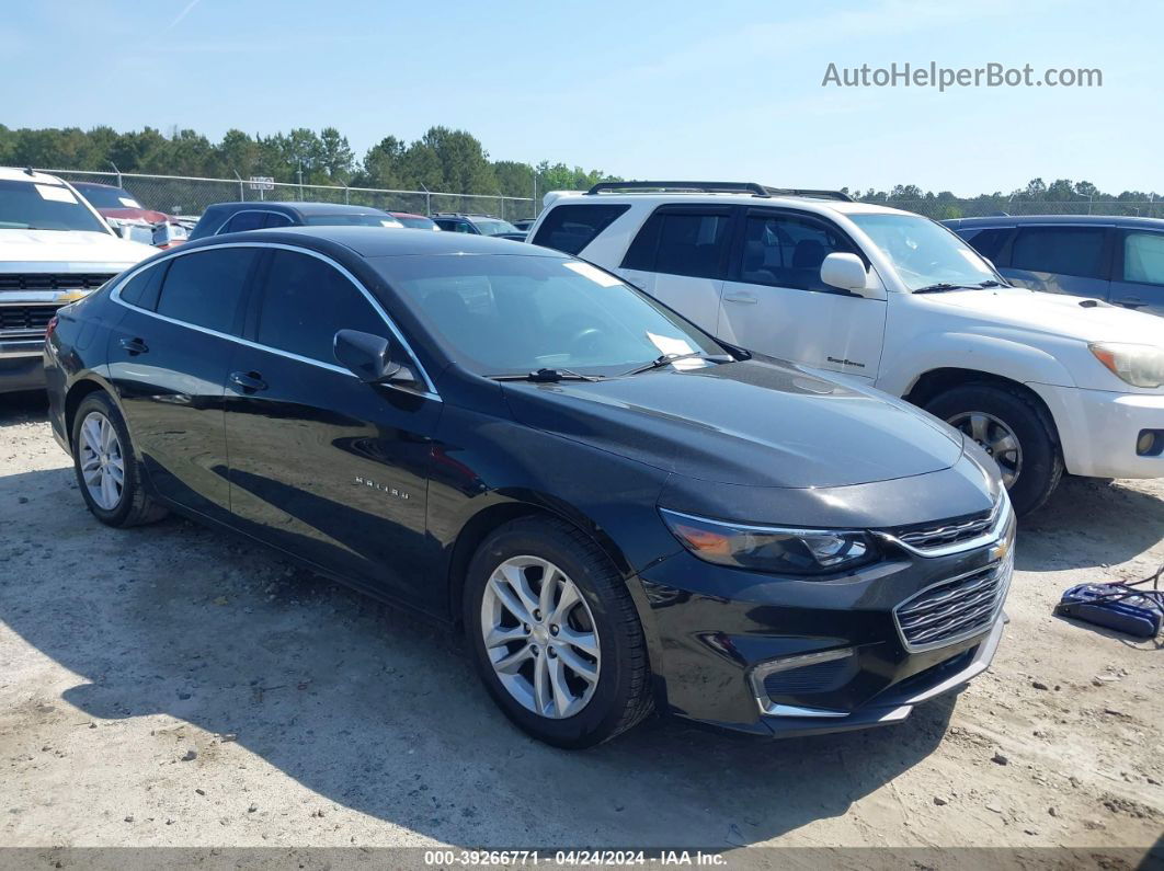 2018 Chevrolet Malibu Lt Black vin: 1G1ZD5ST2JF193212