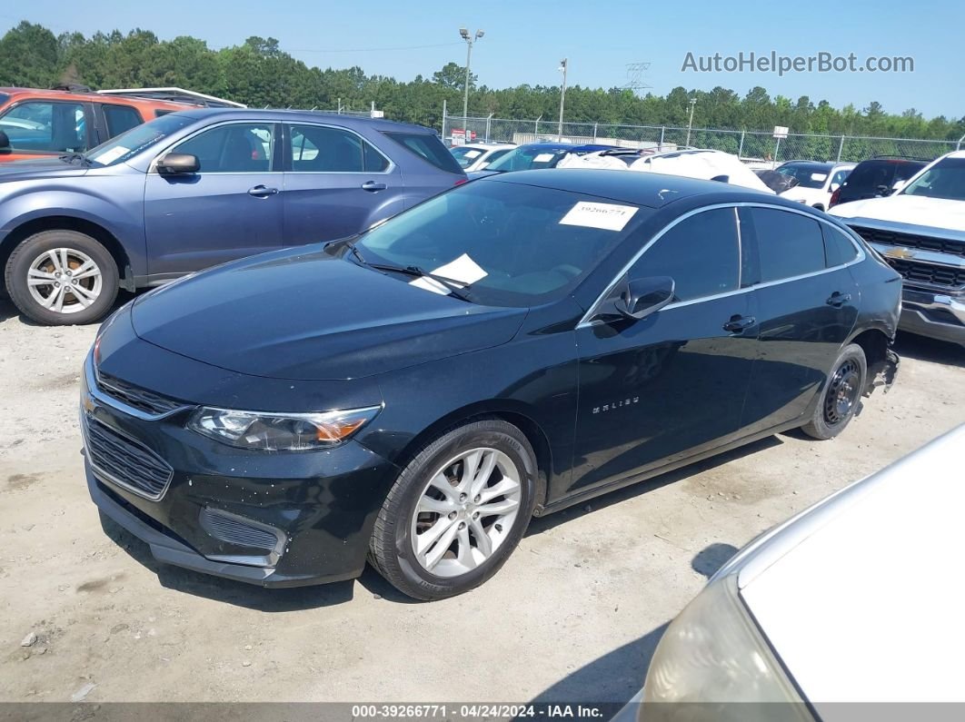 2018 Chevrolet Malibu Lt Black vin: 1G1ZD5ST2JF193212