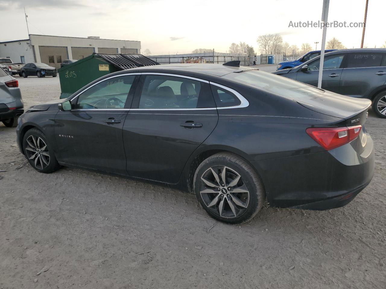 2018 Chevrolet Malibu Lt Black vin: 1G1ZD5ST2JF216097