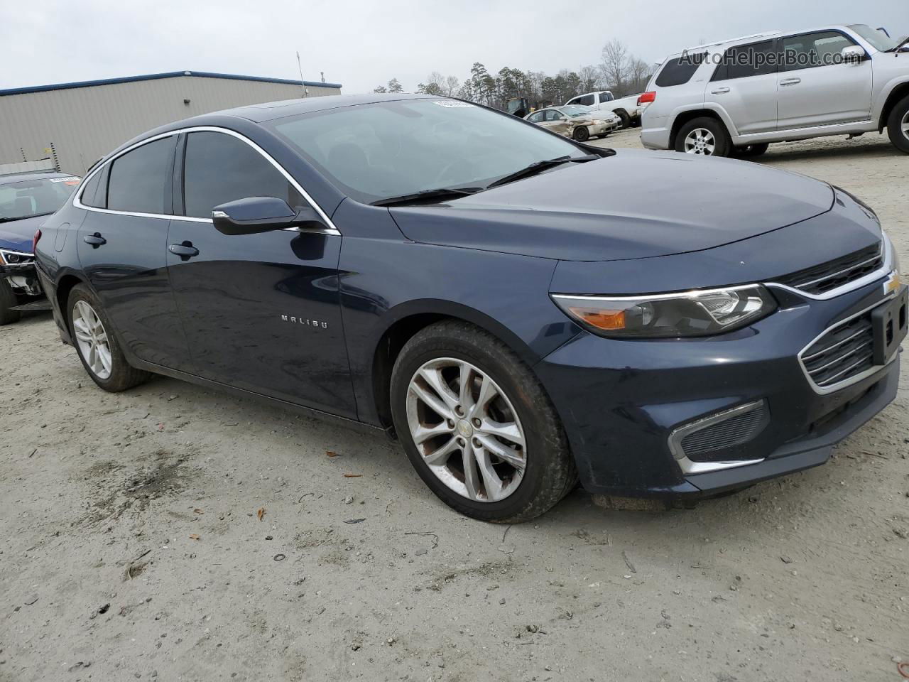 2018 Chevrolet Malibu Lt Blue vin: 1G1ZD5ST2JF231294