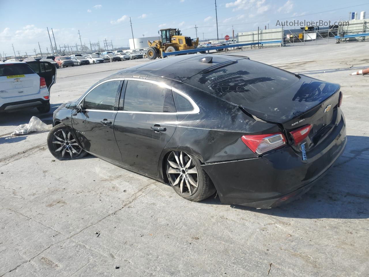 2018 Chevrolet Malibu Lt Black vin: 1G1ZD5ST2JF240982