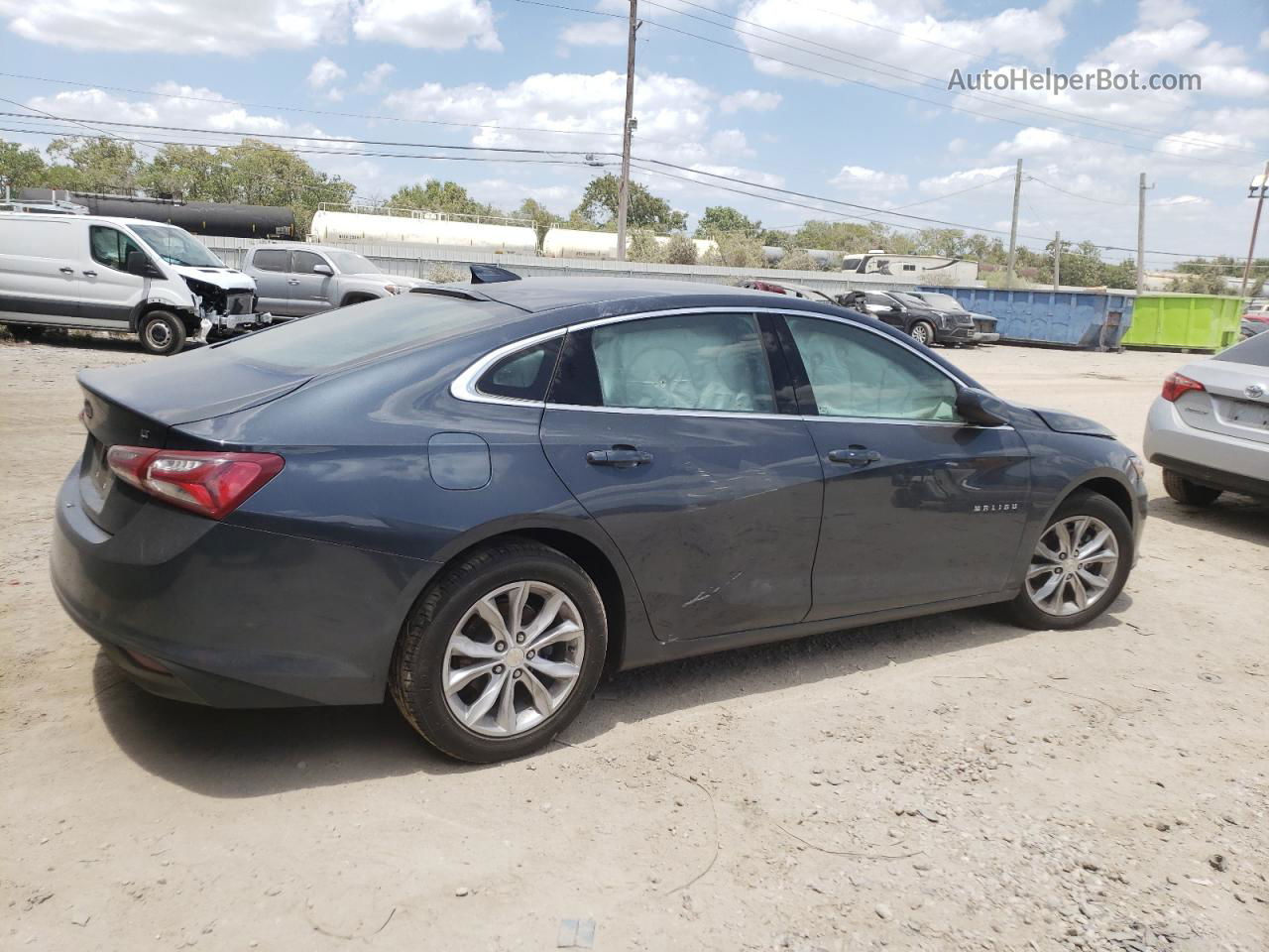 2021 Chevrolet Malibu Lt Угольный vin: 1G1ZD5ST2MF008256