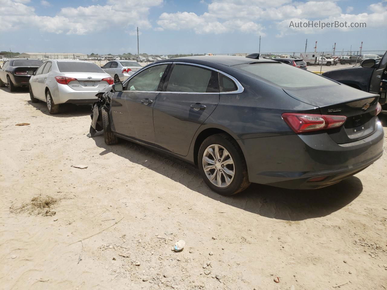 2021 Chevrolet Malibu Lt Угольный vin: 1G1ZD5ST2MF008256