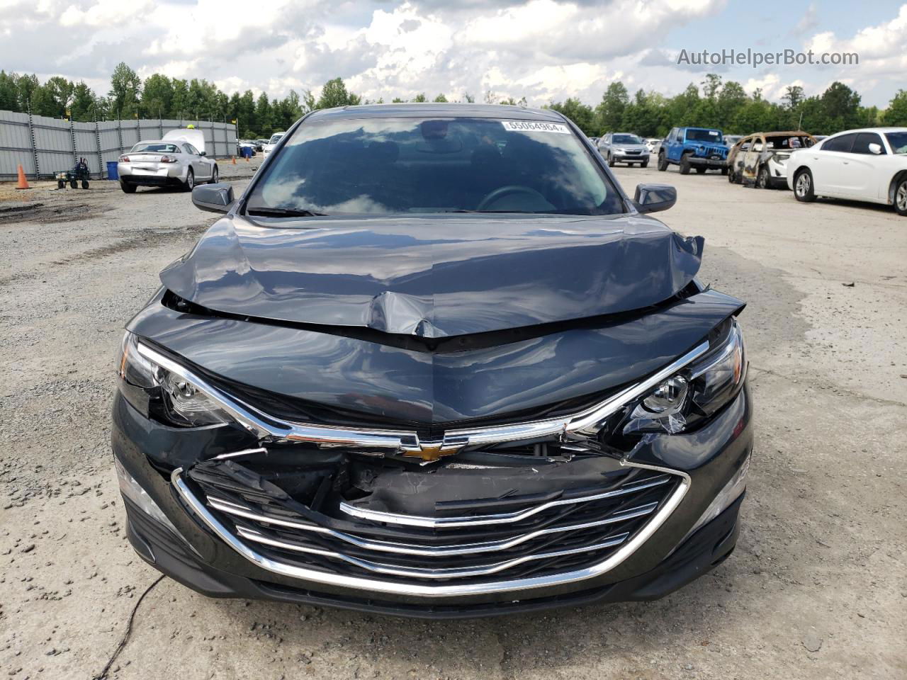 2021 Chevrolet Malibu Lt Blue vin: 1G1ZD5ST2MF015319