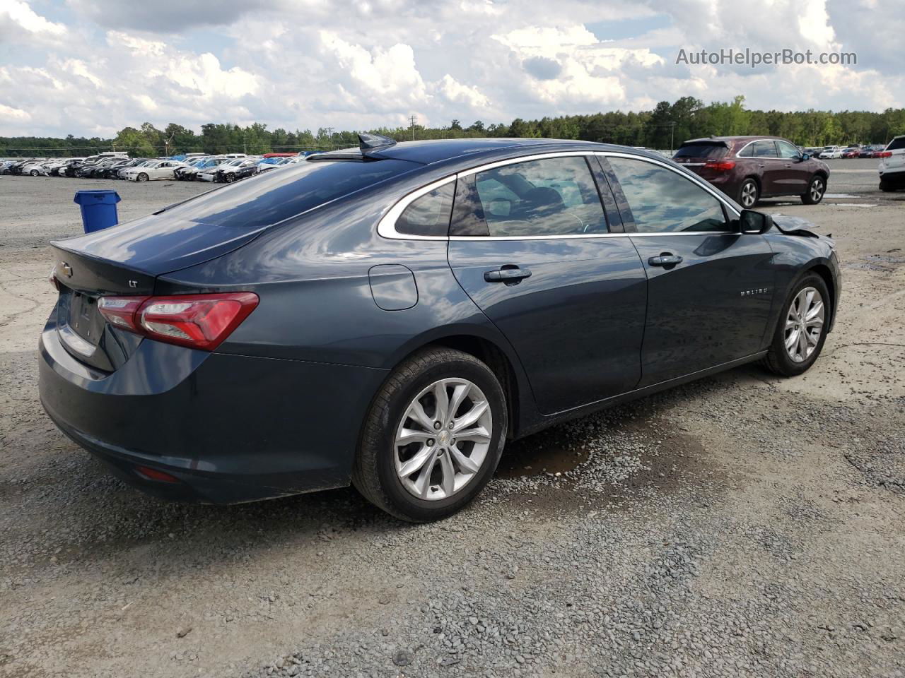 2021 Chevrolet Malibu Lt Blue vin: 1G1ZD5ST2MF015319