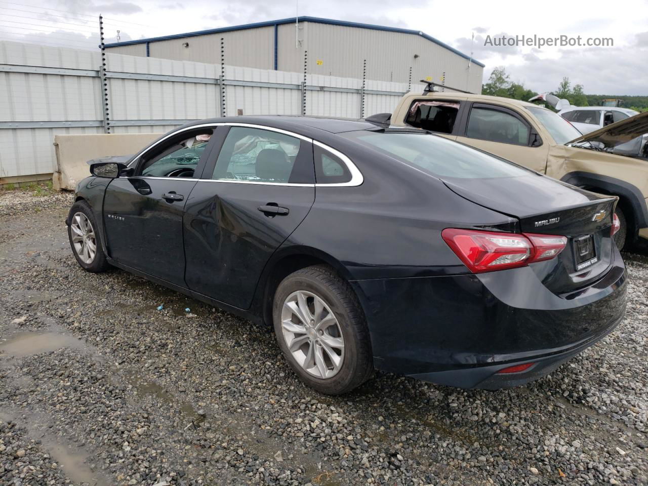 2021 Chevrolet Malibu Lt Черный vin: 1G1ZD5ST2MF018768