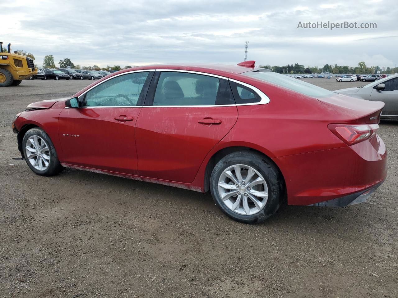 2021 Chevrolet Malibu Lt Red vin: 1G1ZD5ST2MF021735