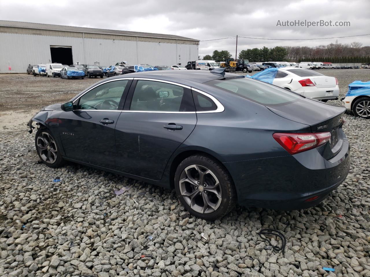 2021 Chevrolet Malibu Lt Blue vin: 1G1ZD5ST2MF028572