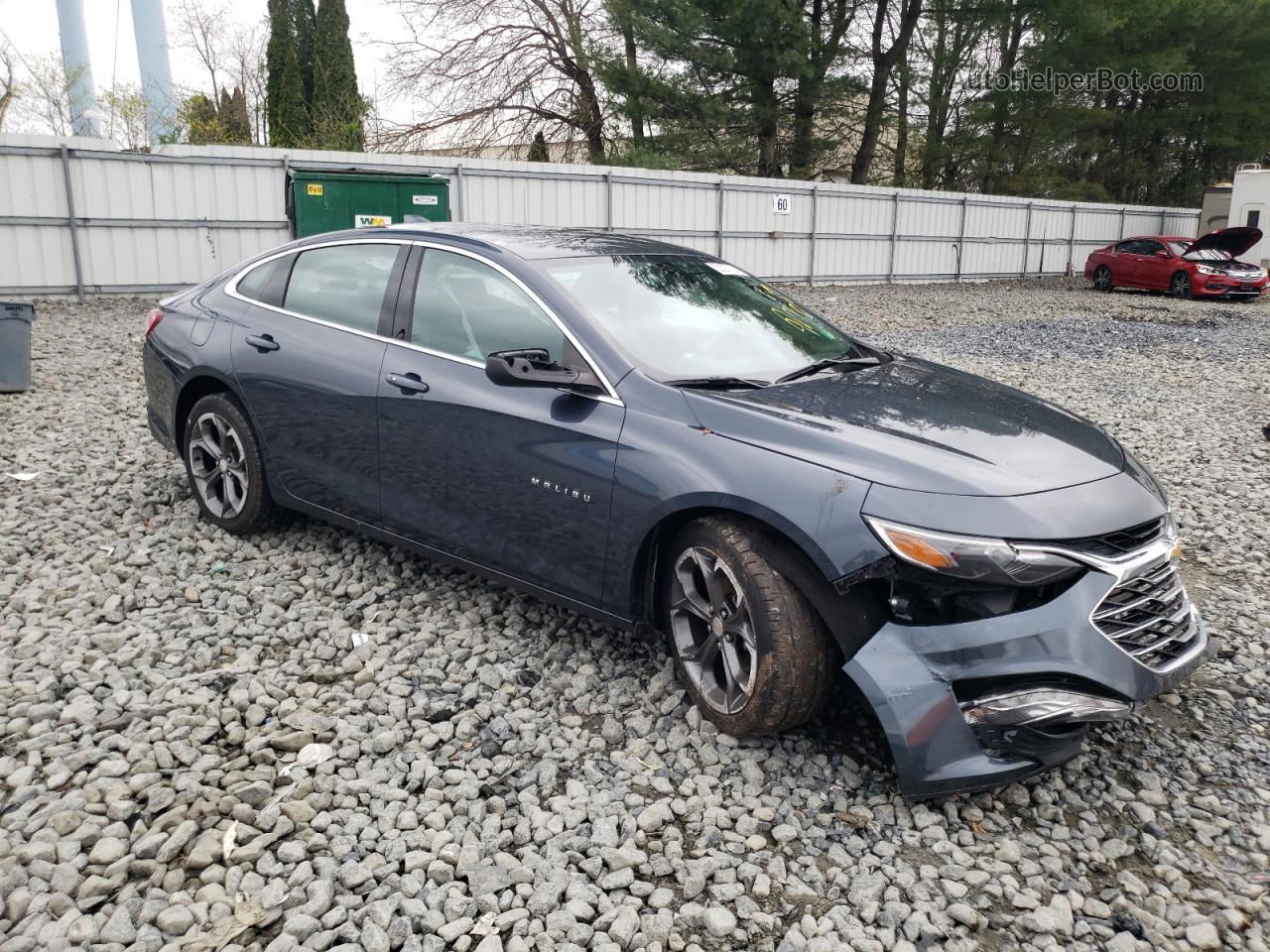 2021 Chevrolet Malibu Lt Blue vin: 1G1ZD5ST2MF028572