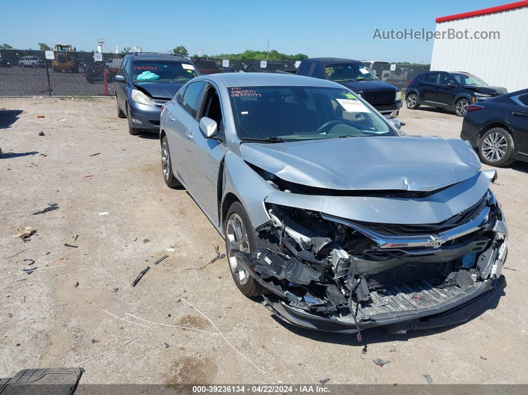 2021 Chevrolet Malibu Fwd Lt Серебряный vin: 1G1ZD5ST2MF031195