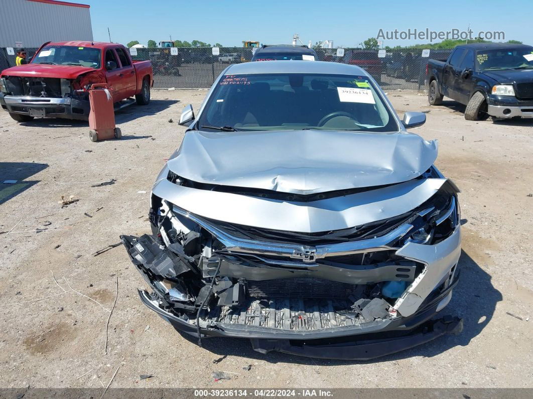 2021 Chevrolet Malibu Fwd Lt Silver vin: 1G1ZD5ST2MF031195