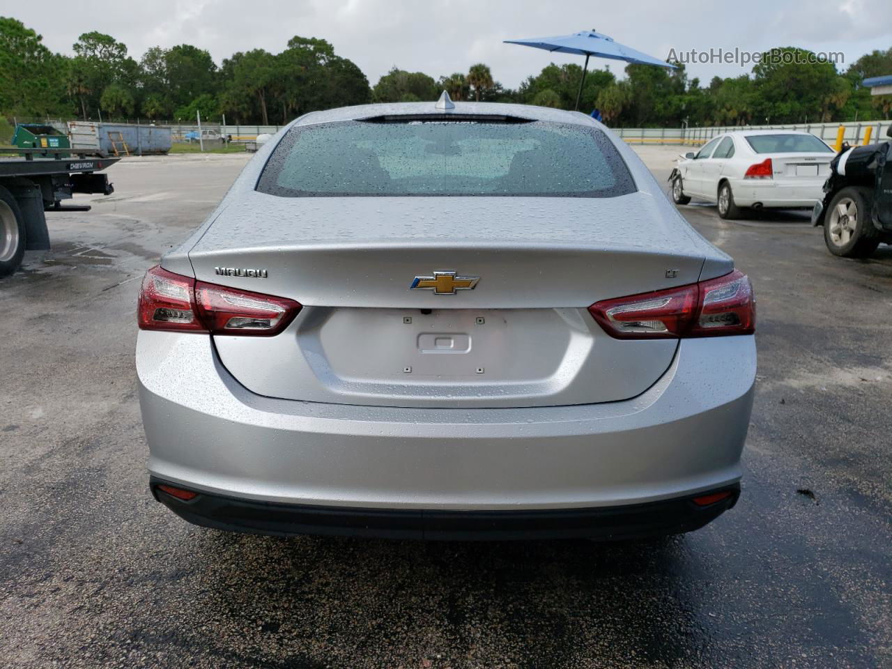 2021 Chevrolet Malibu Lt Silver vin: 1G1ZD5ST2MF071003