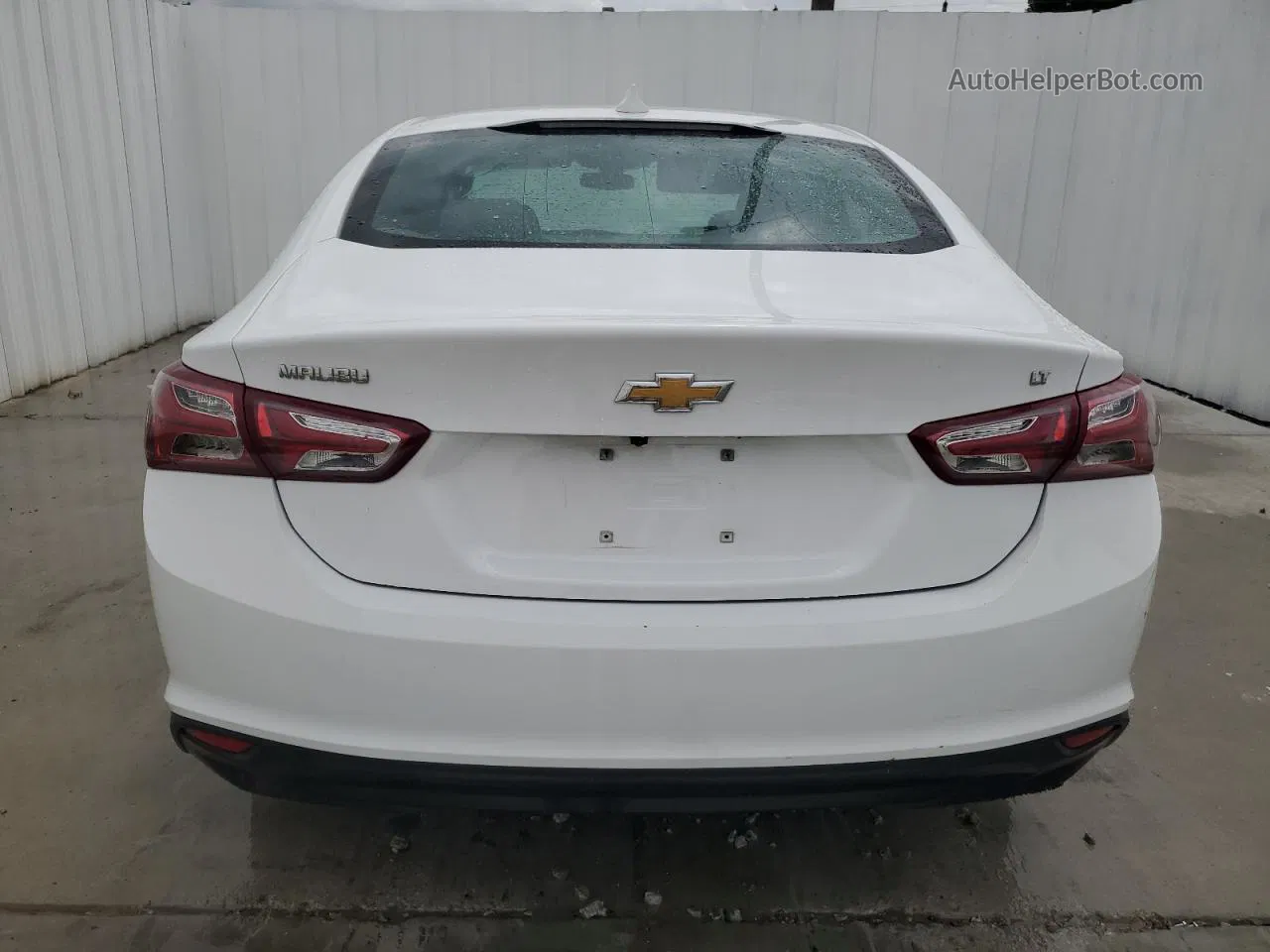 2021 Chevrolet Malibu Lt White vin: 1G1ZD5ST2MF074502