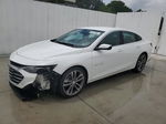 2021 Chevrolet Malibu Lt White vin: 1G1ZD5ST2MF074502