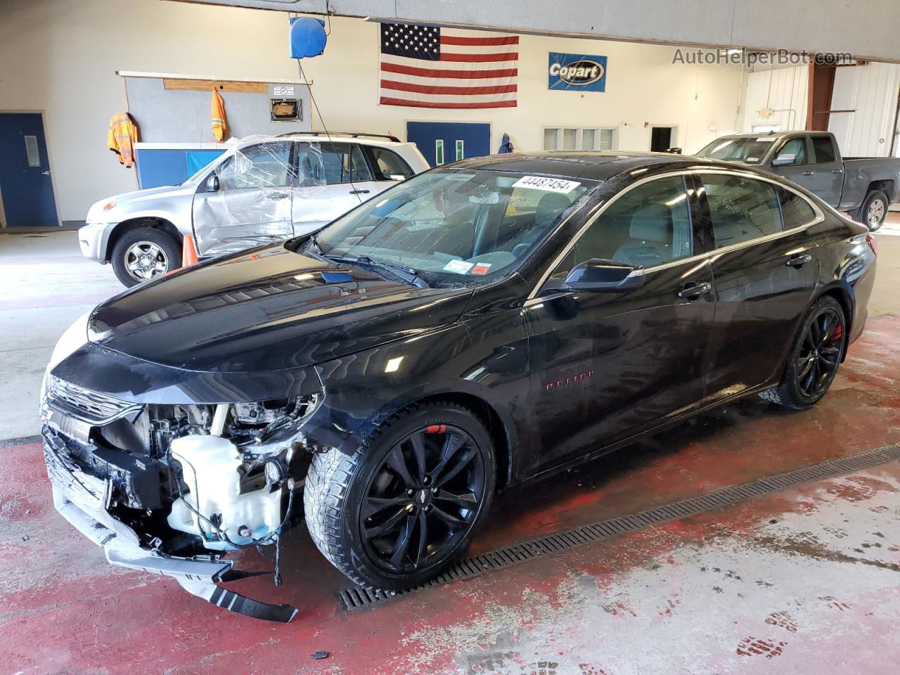 2018 Chevrolet Malibu Lt Black vin: 1G1ZD5ST3JF120642