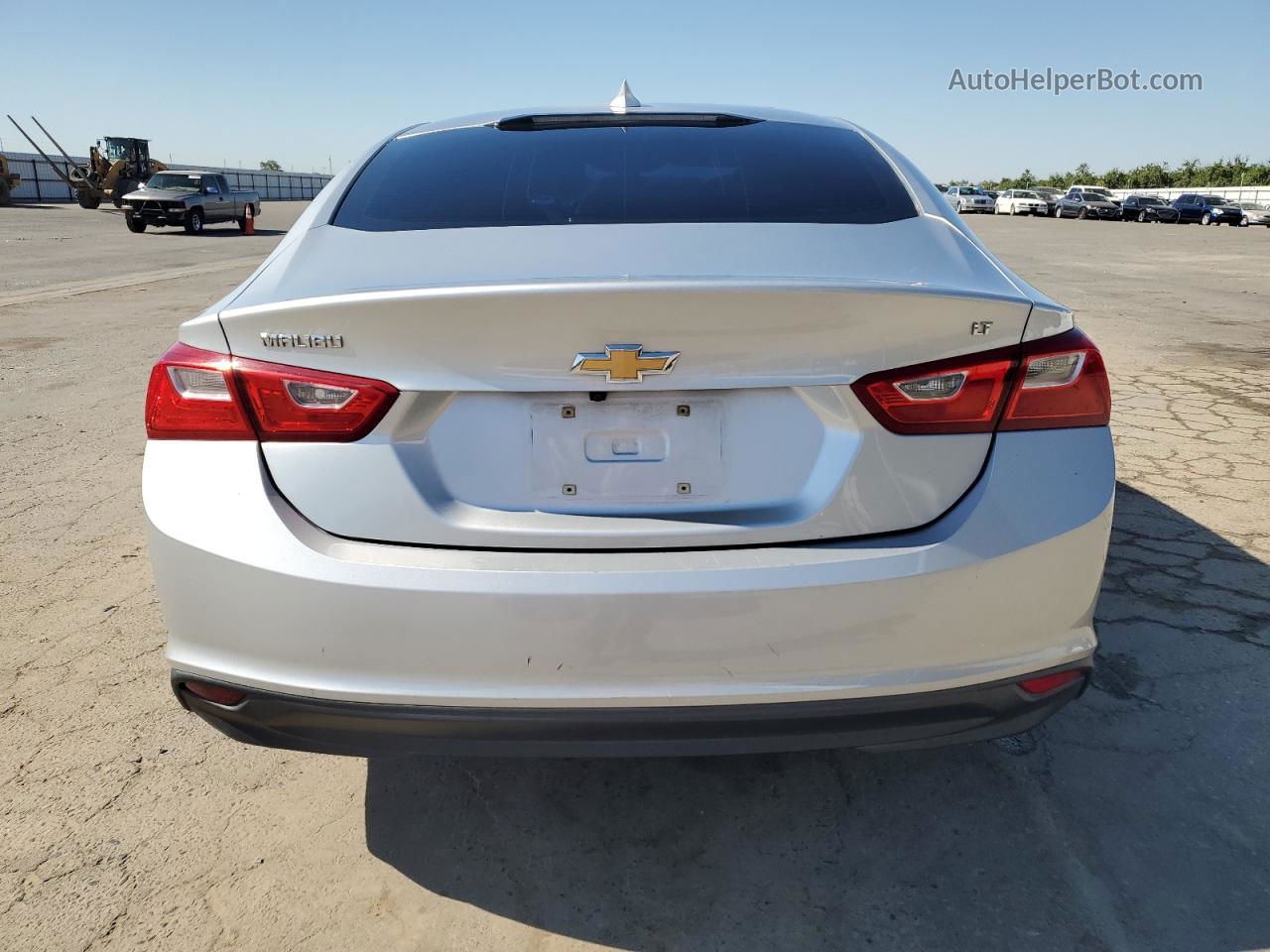 2018 Chevrolet Malibu Lt Silver vin: 1G1ZD5ST3JF124870