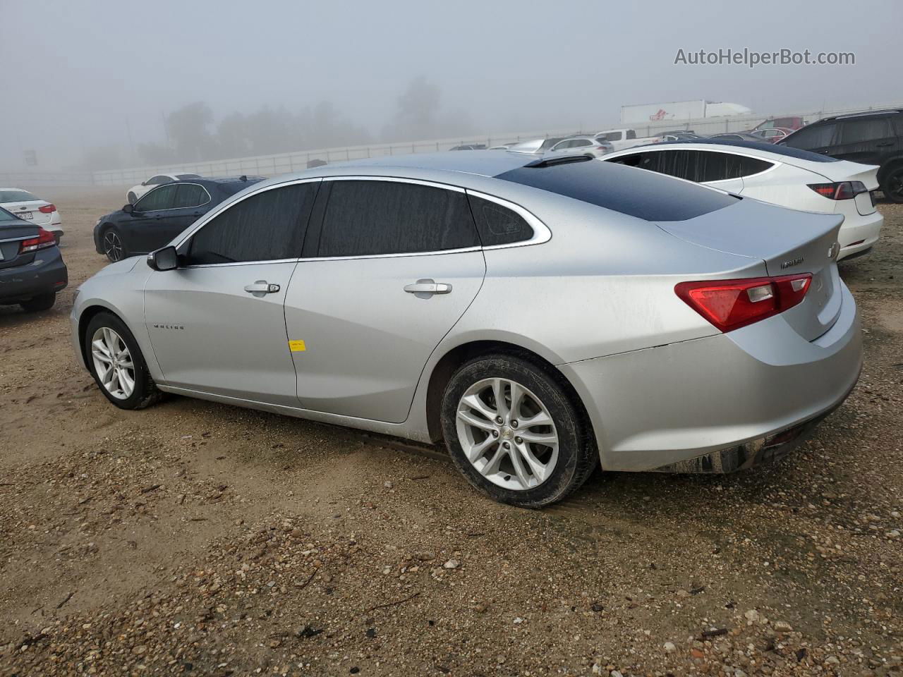 2018 Chevrolet Malibu Lt Silver vin: 1G1ZD5ST3JF171199