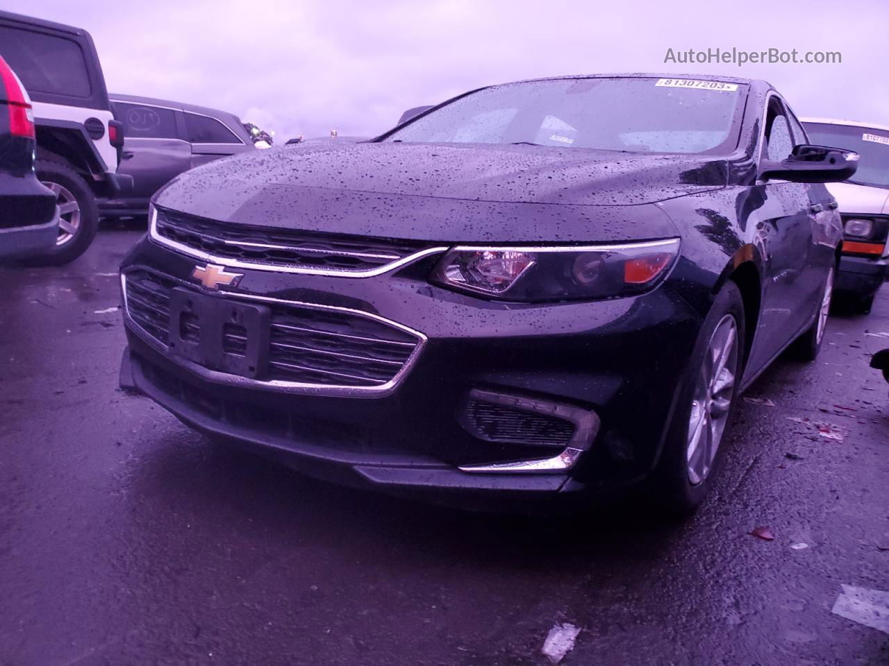 2018 Chevrolet Malibu Lt Black vin: 1G1ZD5ST3JF174944