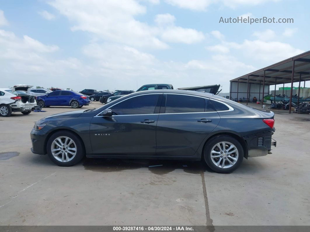 2018 Chevrolet Malibu Lt Gray vin: 1G1ZD5ST3JF175057