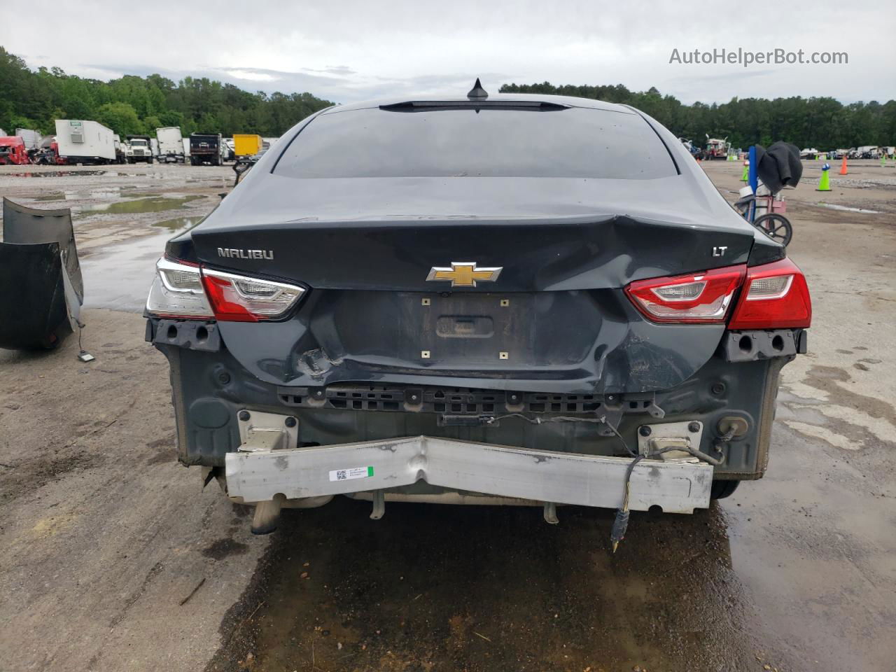 2018 Chevrolet Malibu Lt Gray vin: 1G1ZD5ST3JF195681