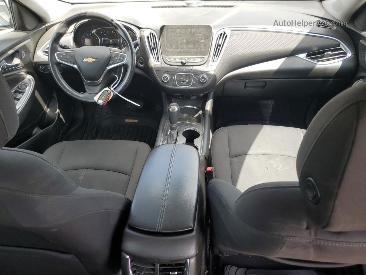 2018 Chevrolet Malibu Lt Серый vin: 1G1ZD5ST3JF219560