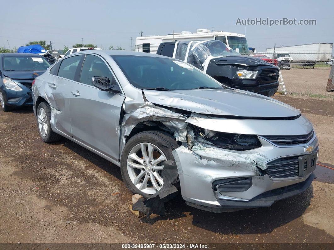 2018 Chevrolet Malibu Lt Silver vin: 1G1ZD5ST3JF270573