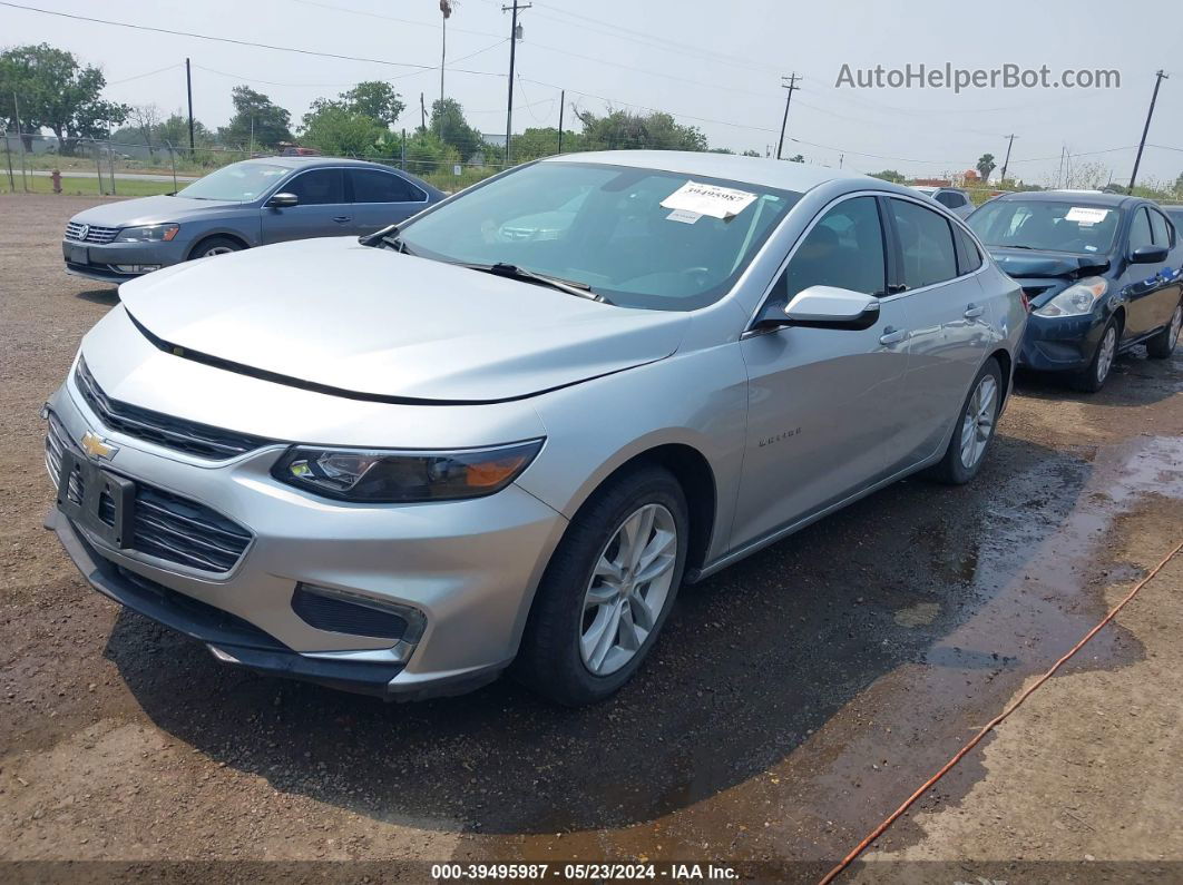 2018 Chevrolet Malibu Lt Silver vin: 1G1ZD5ST3JF270573