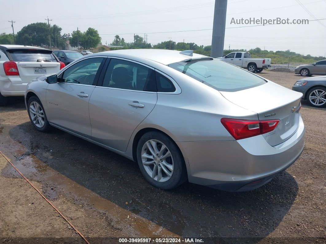 2018 Chevrolet Malibu Lt Silver vin: 1G1ZD5ST3JF270573