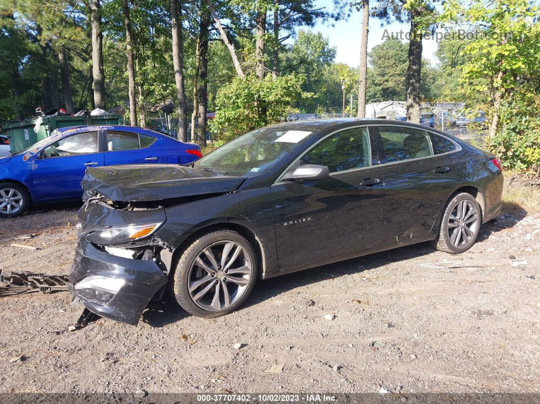 2021 Chevrolet Malibu Fwd Lt Черный vin: 1G1ZD5ST3MF001929